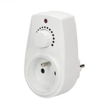 DIMMER MED 2P+Z STIKKONTAKT MAX 280W - ON-AE-13114