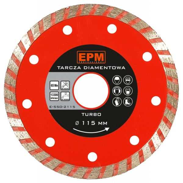 TURBO DIAMANTKLING 115MM - E-550-2115