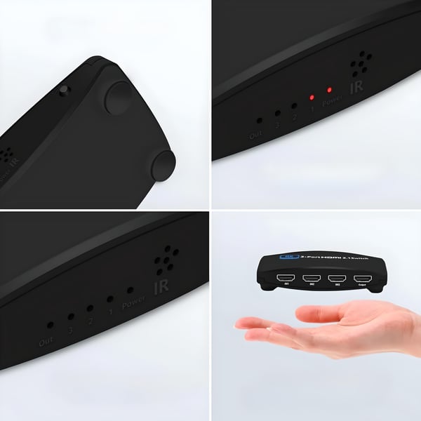 HDMI-SWITCH 2.1 3x1 SWITCH SPLITTER HDCP 2.2 4K120HZ 8K 240HZ