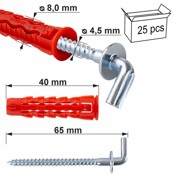 Universalpinde med krog SFXL-08040065