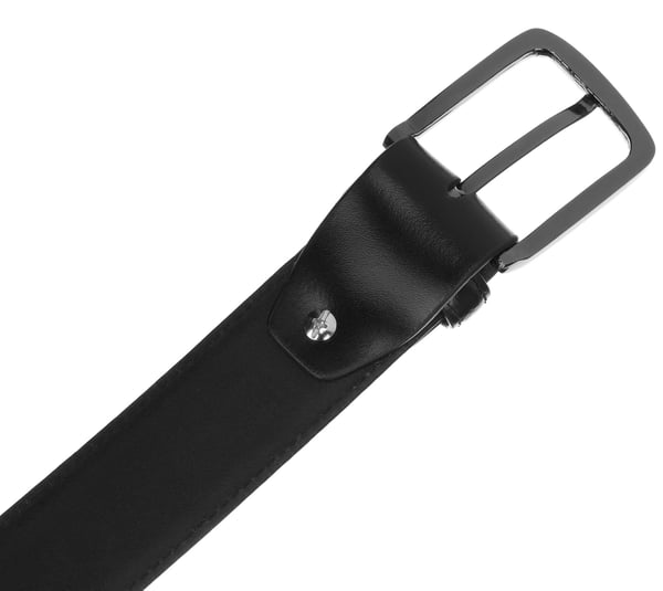 Herrbälte i läder PTN PM-14-125-SPL-6912 Svart
