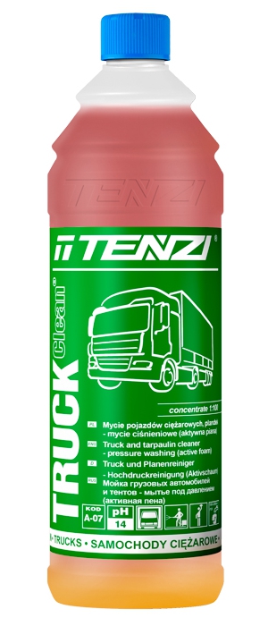 Vahva aktiivivaahto kuorma-autojen pesuun TRUCK CLEAN 1L - TZ 10 0742