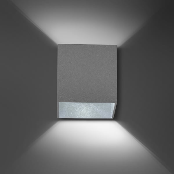 Firkantet væglampe Moderne aluminium LED-lampe