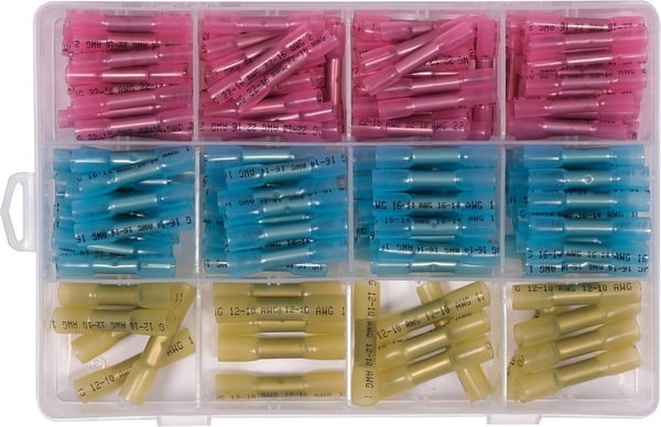 Kutisteletkusarja 0,5-6 mm2, 200 kpl - YT-81461 Kutisteletkusarja 0,5-6 mm2, 200 kpl - YT-81461