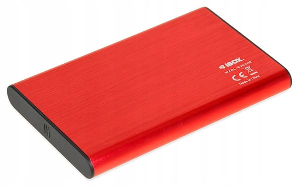 iBOX HD-05 2,5" USB 3.1 gen.1 rød harddiskkasse