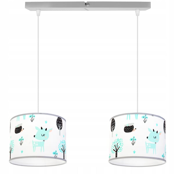 Lofthængende lampe til børn, LED-lampeskærm