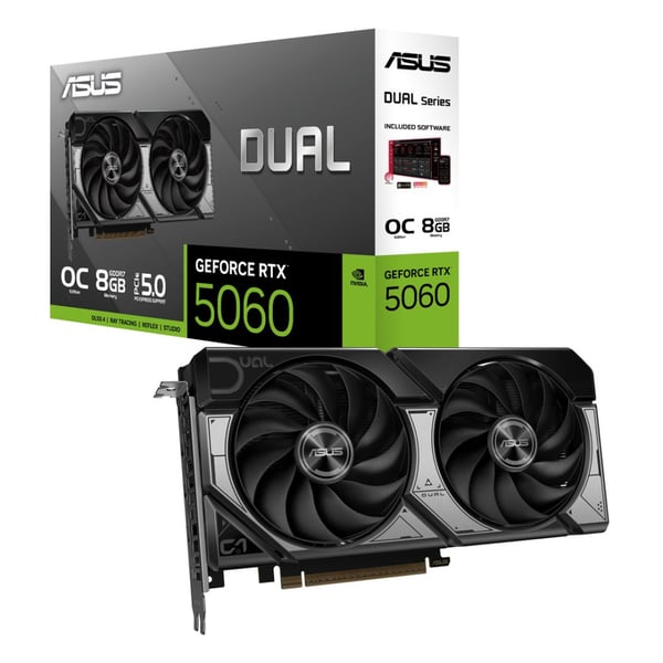 Grafikkort ASUS DUAL RTX 5060 8GB OC