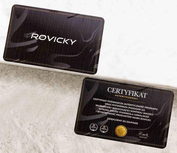 Stor läderplånbok för kvinnor med tryckknapp - Rovicky