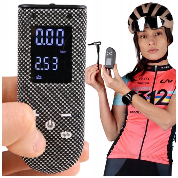 Cykelpump elektrisk minikompressor bärbar sladdlös 100PSI