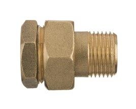 Messingforbindelse Lige skrueforbindelse O-ring 5/4'' - H/ZM-17-032