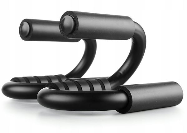 Push-up-tukikahvat koti- ja kuntosaliharjoitteluun, kestävää terästä, 2 kpl.