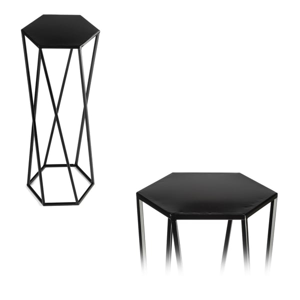 Kukkateline kasveille musta 70 cm