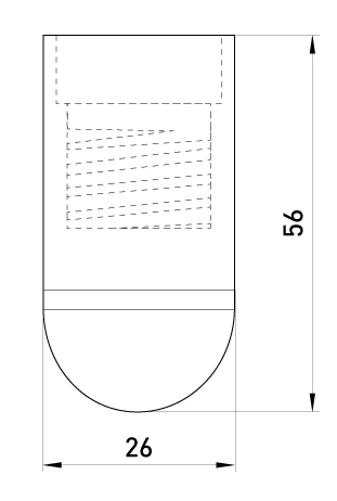 PLASTIK LAMPEFATNING E14 HVID - EX-S9100010