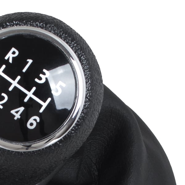 VW T5/T6 03-11 gearknap og gummimansjett 6-trins