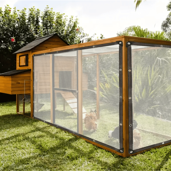 Läpinäkyvä pressu 3x3m 210g/m2 [PLANDEKA4]