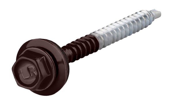 Landmandsskruer GTF2 Z14 4,8x60mm RAL 8017