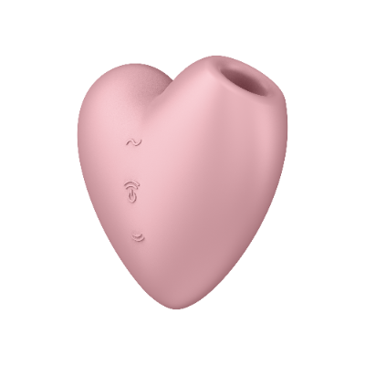 Satisfyer Cutie Heart klitoriksen stimulaattori vaaleanpunainen