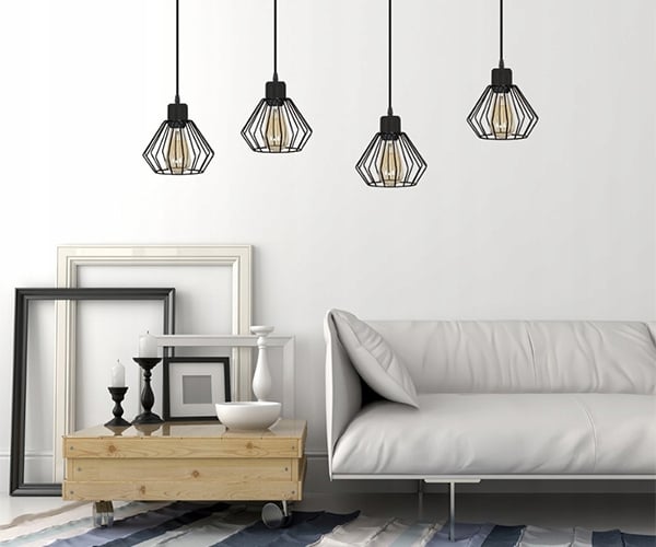 Lofthængende lampe Spider lysekrone Loft Diamond