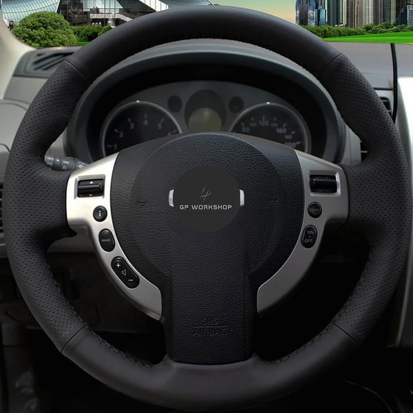 Ohjauspyörän suojuksen koristelista Nissan Qashqai Rogue X-trail NV200 Sentralle