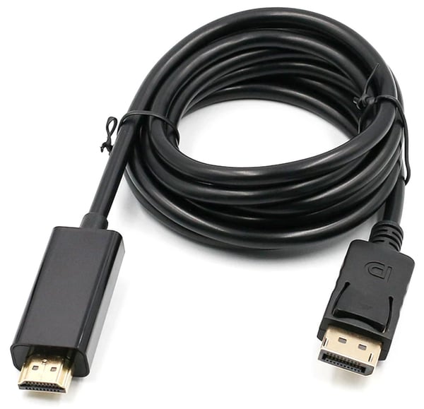 Displayport til HDMI 4K kabel 1,8m