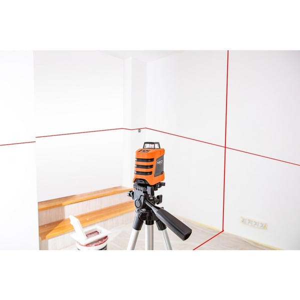 TASOLASER 15M 360 VAAKASUORA JALUSTA 1,5M PUNAINEN - T N75-102
