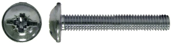 Galvaniseret skruehoved DIN 967 6*12mm - 164 6*12 ZN