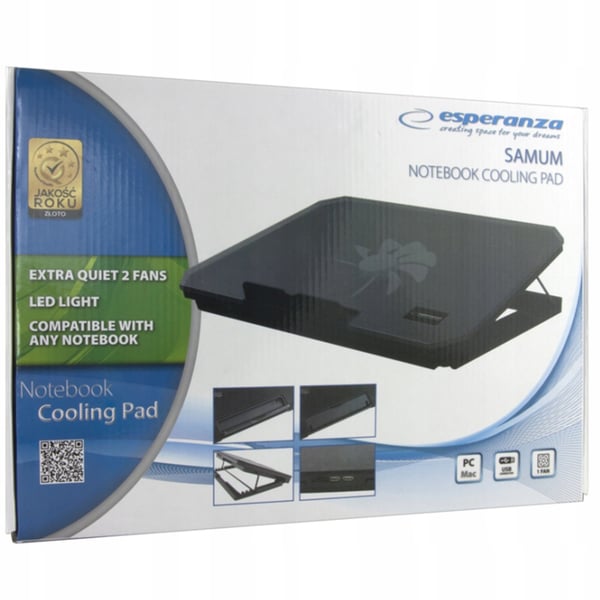 Samum EA141 max 17" notebook kølepude