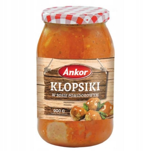 Ankor Lihapullat tomaattikastikkeessa 900 g