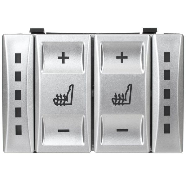 Ford Galaxy II 06-15 sædevarmer switch SILVER