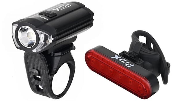 PROX LUPUS II cykelljus fram och bak 300 LM USB-C 1100mAh