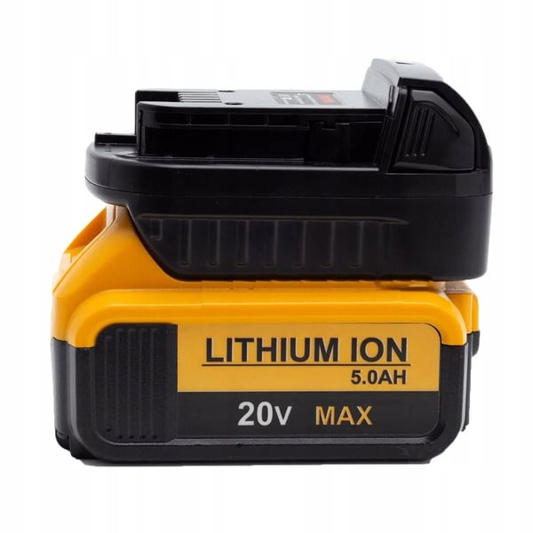 Dewalt 18V - Milwaukee 18V akkuadapteri ja muunnin (DW18ML)