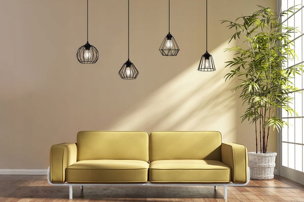 LOFT HÄNGLAMPA DIAMANT EDISON RETRO LED
