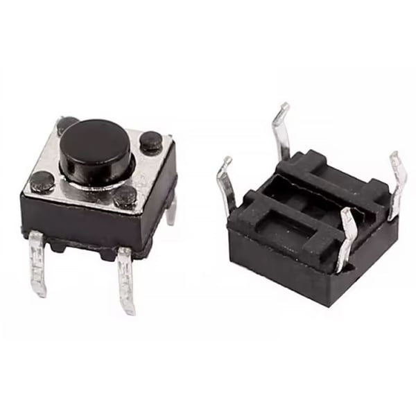 Mikrokytkimet 6x6 mm autotallien ovenavaajille, 10 kappaleen pakkaus