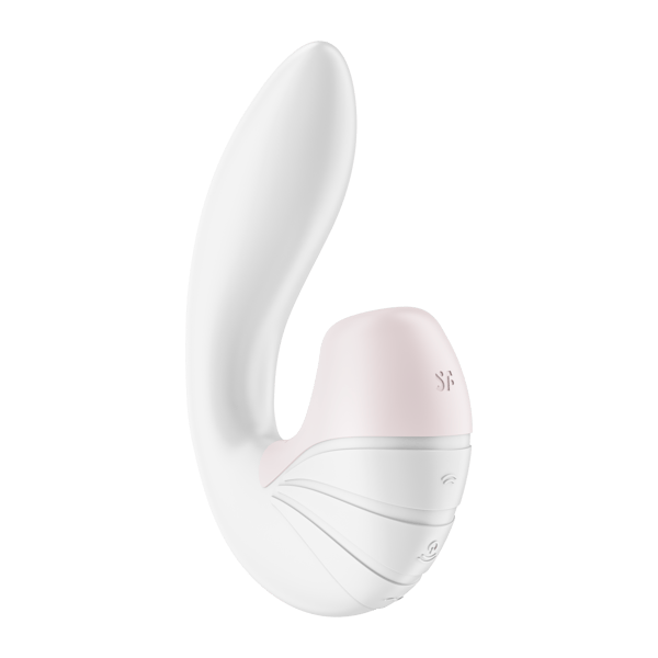 Satisfyer klitoriksen stimulaattori vibratorilla Supernova valkoinen