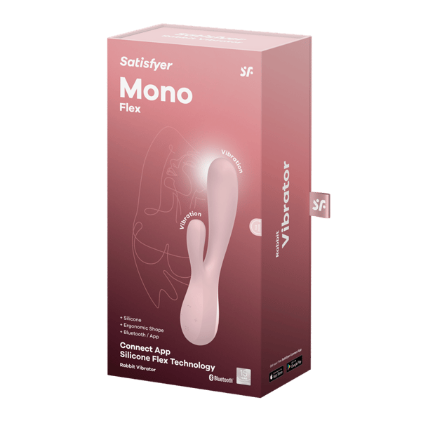 Satisfyer - Mono flex -vibraattori (malva)