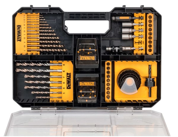 100-delt slagtorsionsbitsæt - DW DT70620T