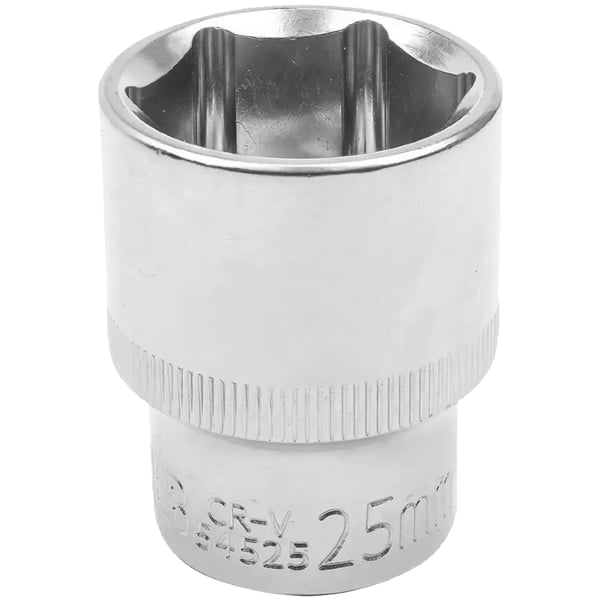 JCB Topnøgle 1/2" 25 mm 6-punkts Cr-V topnøgle