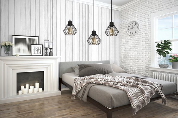 INDUSTRIEL LED-LYKKEHOLDER MED TRÅDLAMPE TIL STUE