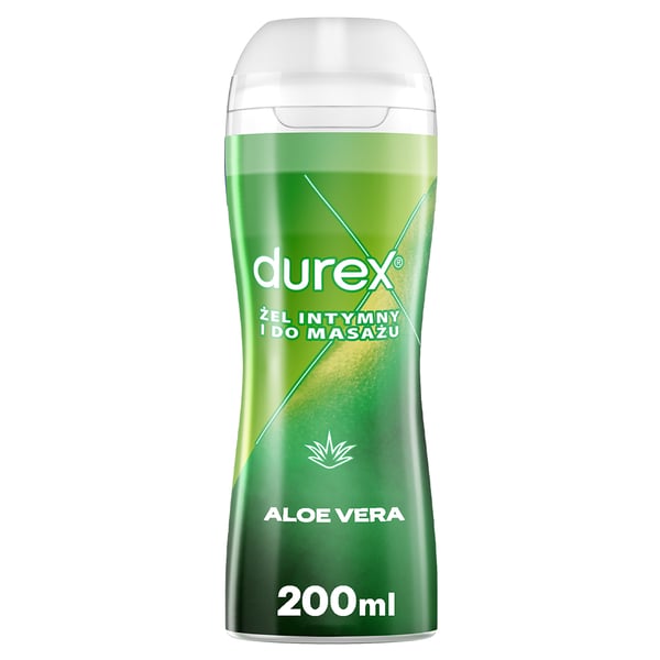Durex Play 2-i-1 massagegel och återfuktande intimgel aloe vera 200 ml