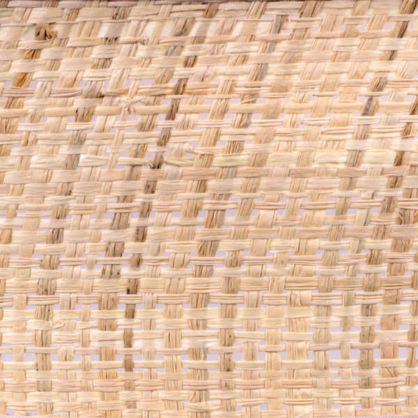 RATTAN HÆNGELAMPE SORT 1 FLAD RATTAN LAMPESKÆRM 40CM