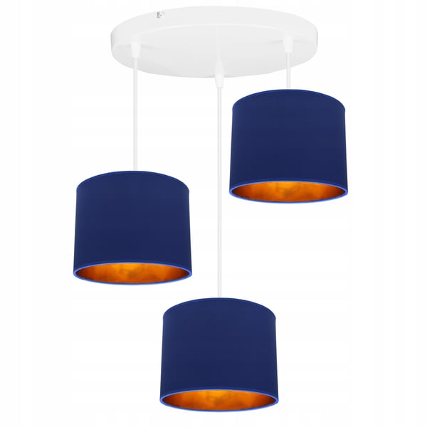 LOFTSLAMPE MED GYLDET LED-SKÆRM