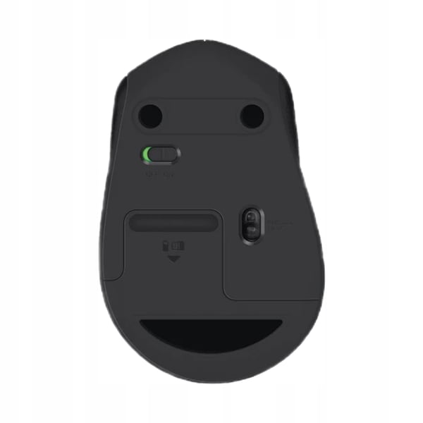 Logitech M330 Silent Plus trådløs optisk mus sort