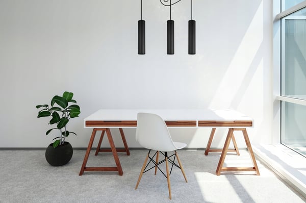 MODERNI KATTOVALAISIN MUSTA LED-VALAISIN