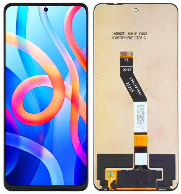 Original LCD-skærm + touchskærm Xiaomi Poco M4 Pro 5G (Regenereret)