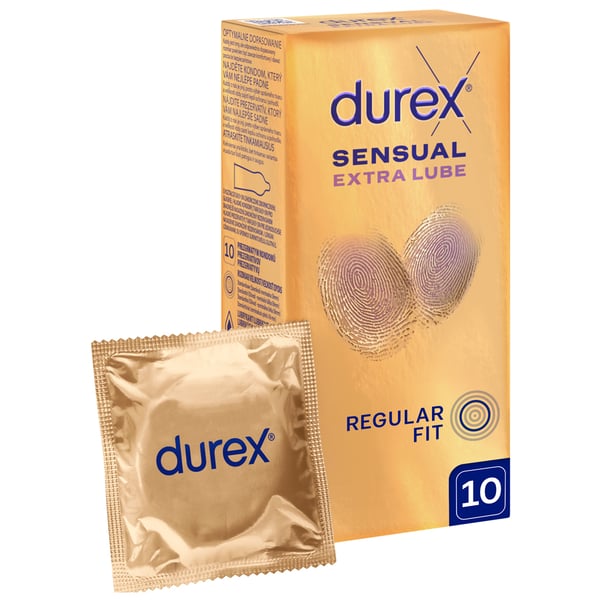 Durex Sensual extra glidmedel 10 st