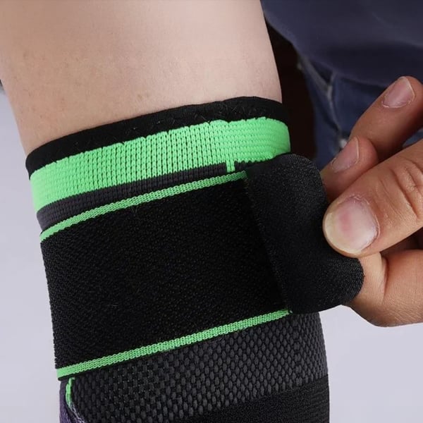 Tennisalbuebandage stabilisator justerbar strop ledbeskyttelse