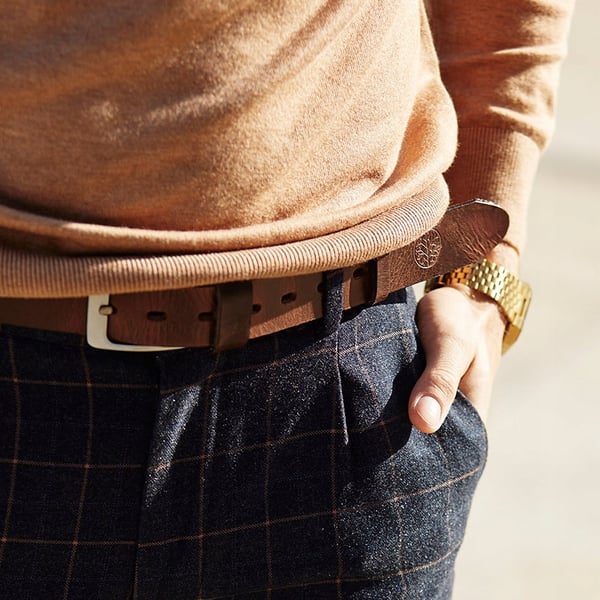 LIC35-0 GNGRANAT 125 læderbelts standard