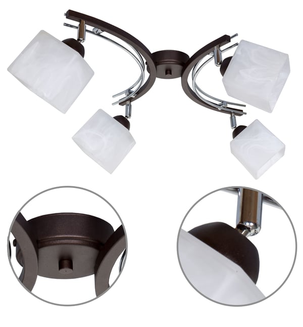 Elegantti LED 4x60W kattovalaisin