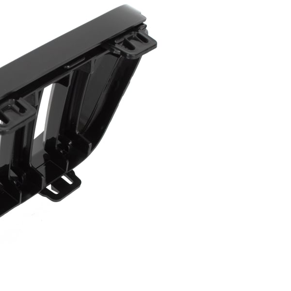 BMW 3 E92 E93 10-13 gitter mellem forlygterne (nyrerne) venstre + højre sæt SORT GLOSSY DOBBELT BAR
