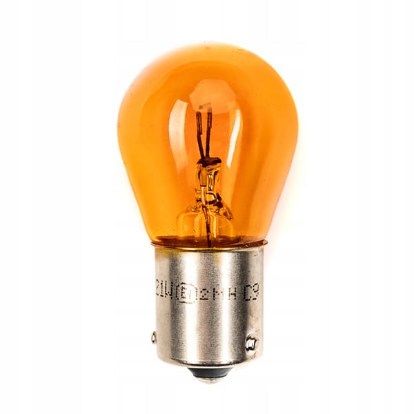Blinklyspære PY21W 12V orange blinklys, retningsgodkendelse